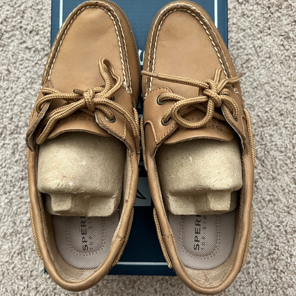 Sperry Women’s Tan Leeward Linen S6